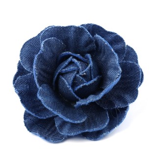 Zuoo add a touch of bohemian charm Với 5 Bông Hoa Vải denim Làm Phụ Kiện Quần Áo Và Dự Án diy