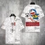 Áo thun unisex cosplay hình Jingle Cat Doremon, phù hợp mọi lứa tuổi, nhiều kích cỡ