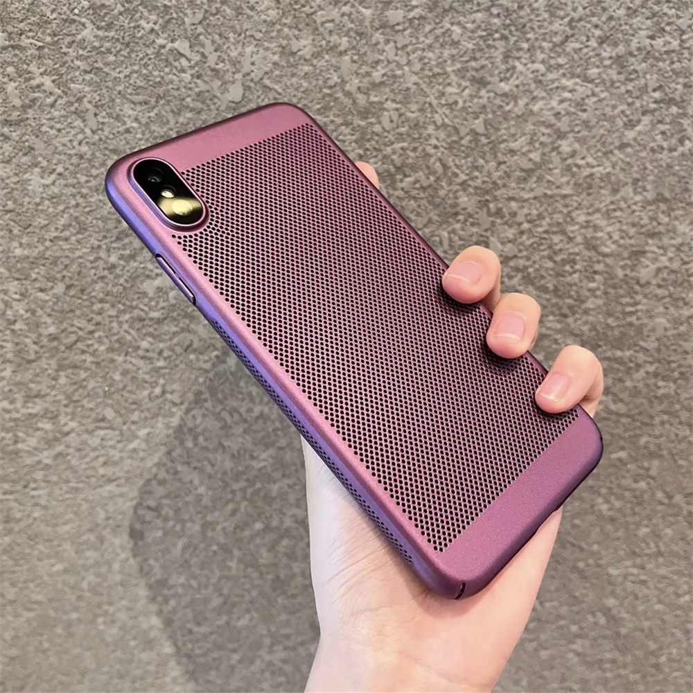 Ultra Ốp Điện Thoại iPhone X Xs Xr XsMax PC Cứng Siêu Mỏng Tản Nhiệt Chống Sốc / Rơi Vỡ Cho ốp lưng điện thoại iphone X / XS XR XS MAX