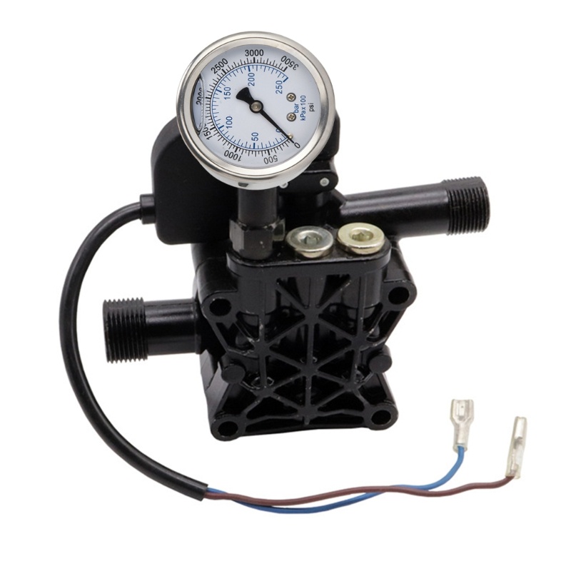 Đồng Hồ Đo Áp Suất 3500psi n14x1 5 Chuyên Dụng Cho Máy Rửa Xe Hơi