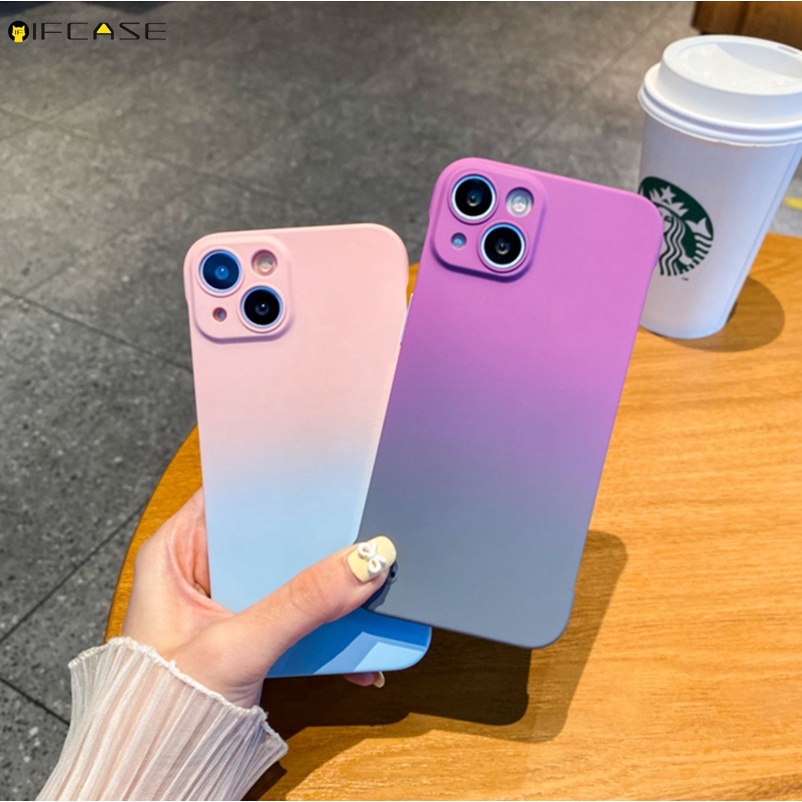 Ốp Điện Thoại Cứng Siêu Mỏng Không Viền Dọc Màu Macaron Cho Redmi Note 12 Turbo K60 K50 Pro Ultra K40S