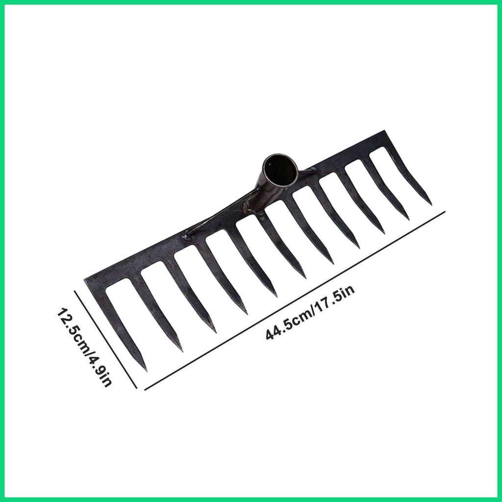Cây Cào Đất Bằng Thép Carbon Chịu Được Sức Nặng Có Răng Sắc Bén Thay Thế Tiện Dụng Cho Sân Vườn
