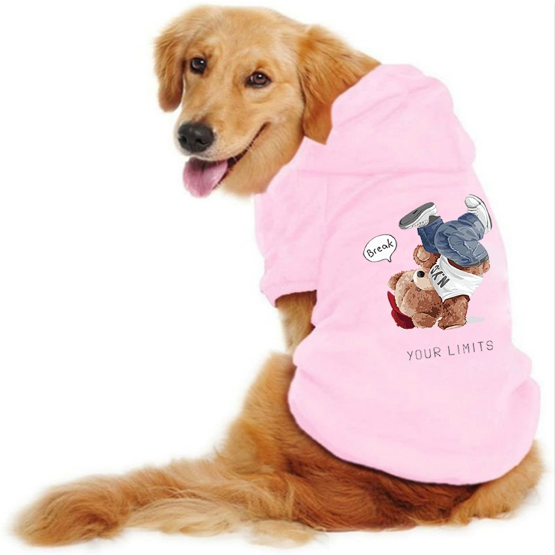 Áo sweater Có Mũ Trùm Ấm Áp Theo Phong Cách Thu Đông Dành Cho Thú Cưng