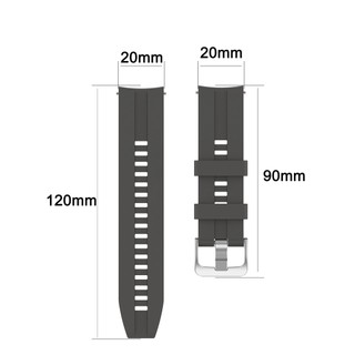 Dây đeo silicon 20mm mới Dây đeo cổ tay thể thao cho Garmin Forerunner 170 / 70 / 645 245 55 158 165 Âm nhạc / Venu Sq 2 / Vivoactive 3 5 6