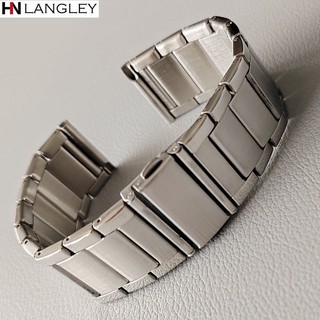 Dây Đồng Hồ Thay Thế 20mm 22mm 3bead Bằng Thép Không Gỉ Cứng Tháo Gỡ Nhanh