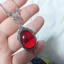 Unstop * Thạch Anh Đen Charm Choker Dây Xích Đá Quý-Pendant Vòng Cổ Trang Sức Nữ