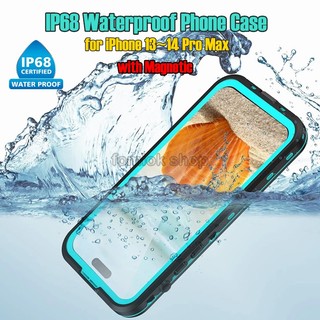 ốp 15 promax lưng chống nước Outdoor IP68 Waterproof Phone Case chống nước for iPhone 14 13 Pro Max Swimming Diving Cover for iphone 14 Plus Water Proof Case