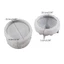 OXXGGKAO Khuôn Silicon Cho DIY Carousel Trang Sức Món Ăn Hộp Bảo Quản Trang Sức Khuôn Silicon