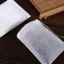 Túi lọc FUHUIOT Túi cà phê rỗng có thể phân hủy sinh học Cấp thực phẩm 100 chiếc Bộ lọc trà dùng một lần