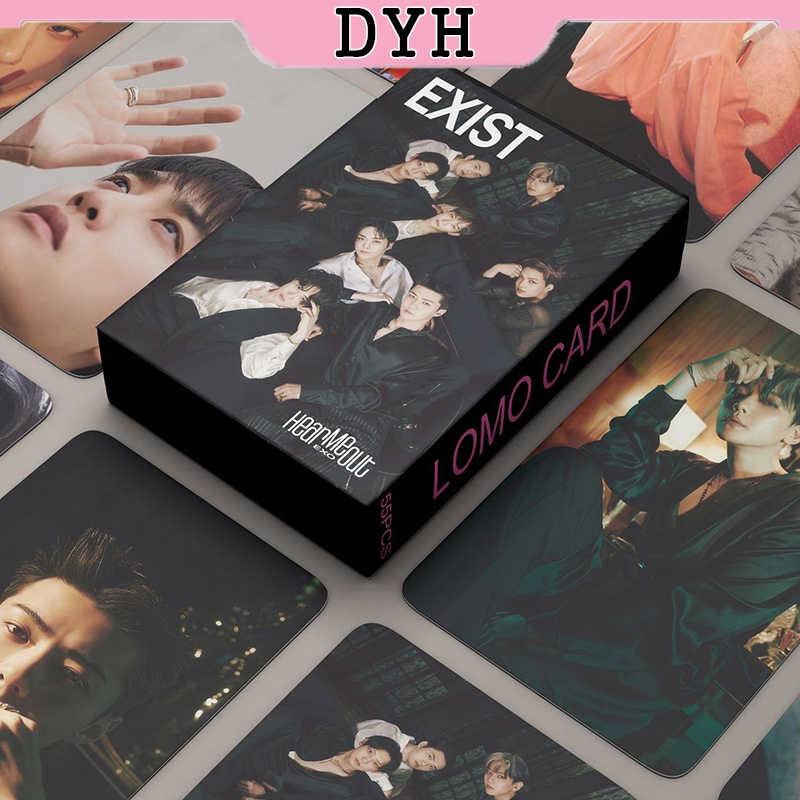 EXO Card Set 55 Tấm Thẻ Ảnh EXIST Kpop Lomo Card Hình Nhóm Nhạc ...