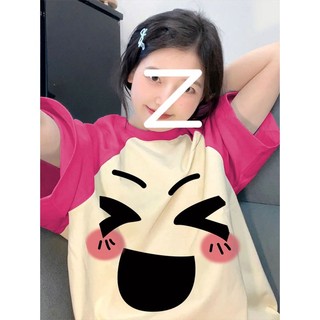 Áo Thun 100% Cotton Tay Ngắn Dáng Rộng Thời Trang Hàn Quốc Cho Nữ