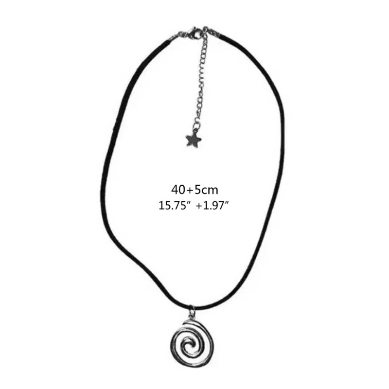 Vòng cổ choker y2k phong cách retro với ngôi sao mặt dây pu handmade