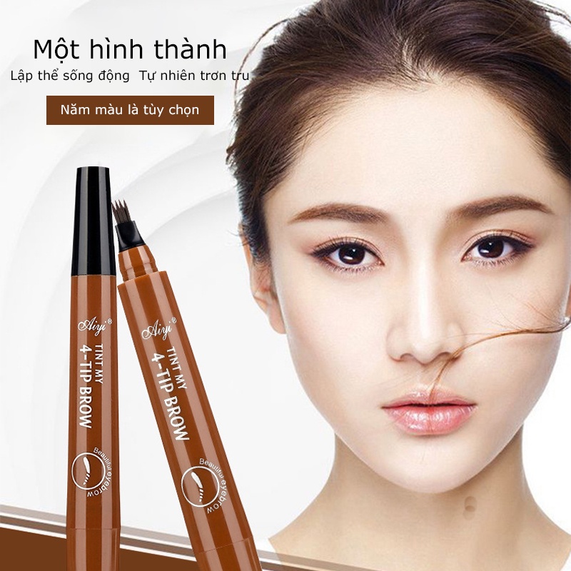 Bút Chì Kẻ Mày Phẩy Sợi 4D Suake Giúp Lông Mày Đậm Và Đẹp