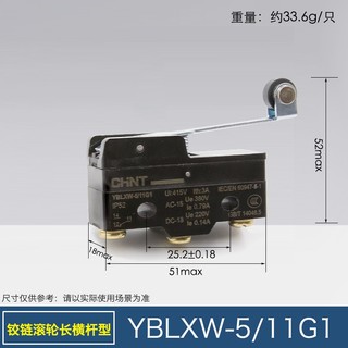 Giới hạn CHNT microswitch du lịch Z-15GW22-B GQ YBLXW-51G1Q1Q2 Md1 pxb1