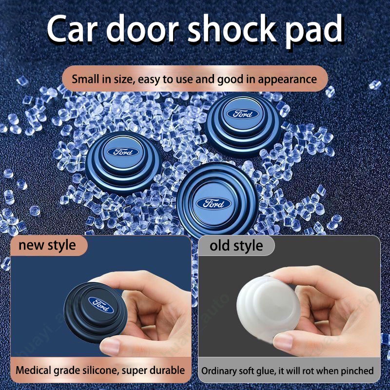 Đệm Cao Su Cách Âm Chống Sốc Gắn Cửa Xe Hơi Ford Ranger Bronco Focus Kuga Ka EcoSport Territory Transit F-Series Maverick Figo