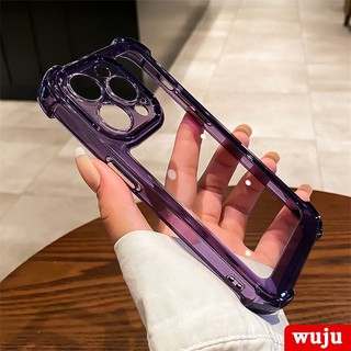 Ốp Điện Thoại Acrylic Cứng Trong Suốt Chống Sốc Sang Trọng Cho iPhone 14 11 12 13 Pro Max XS Max X XR
