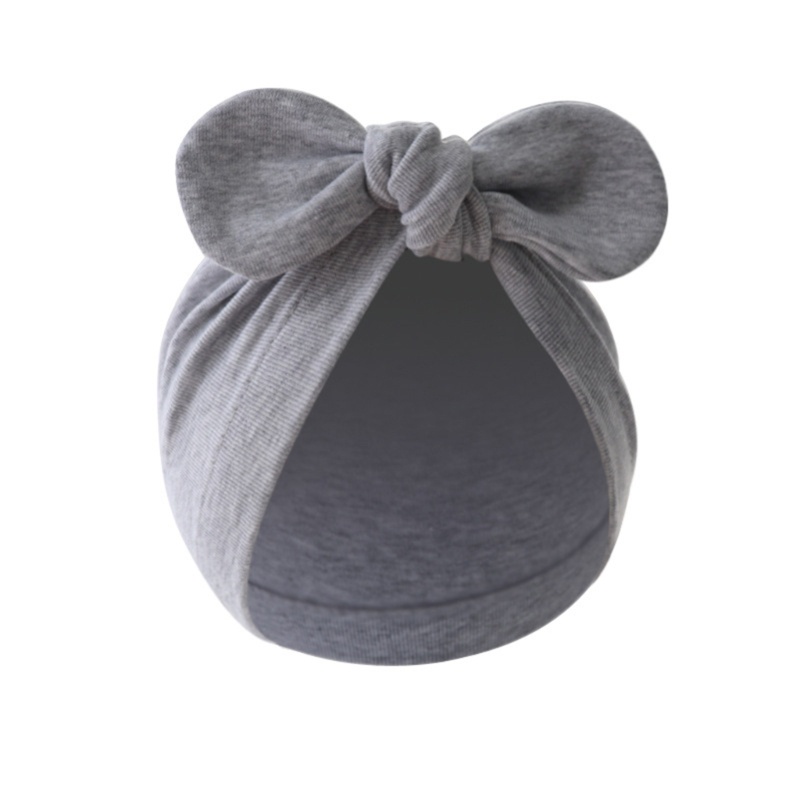 Kikin Mũ Ấm Sơ Sinh Không Xương Mũ Ấn Độ Thắt Nút Mũ Headwrap Cho Bé Gái Bé Trai