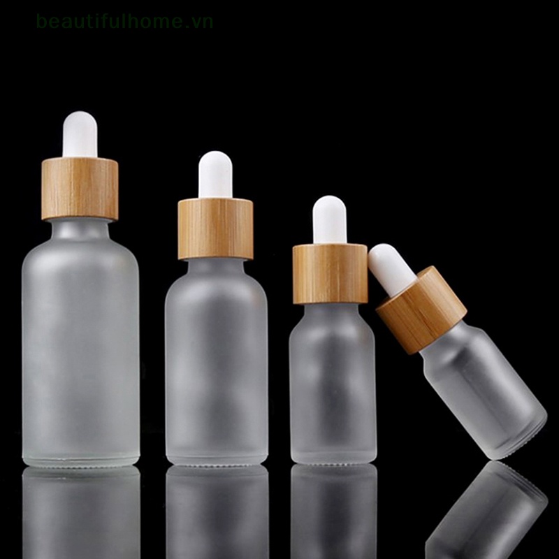Lọ Rỗng Đựng Dung Dịch Bằng Thủy Tinh Có Nắp Bằng Gỗ 5ml - 100ml ...