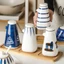 JUNYUE88US Hộp Gia Vị Muối Tiêu Gốm Sáng Tạo Retro Bảo Quản Gia Vị Hộp Đựng
