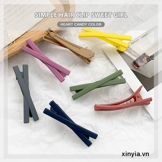 🌺xinyia🌺Kẹp tóc màu kẹo ngọt xinh xắn thời trang Hàn Quốc