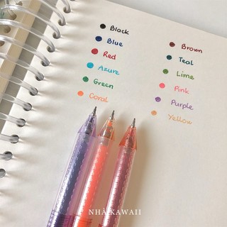 Bút bi gel nhiều màu DoMi Color DM-991 ngòi 0.5mm