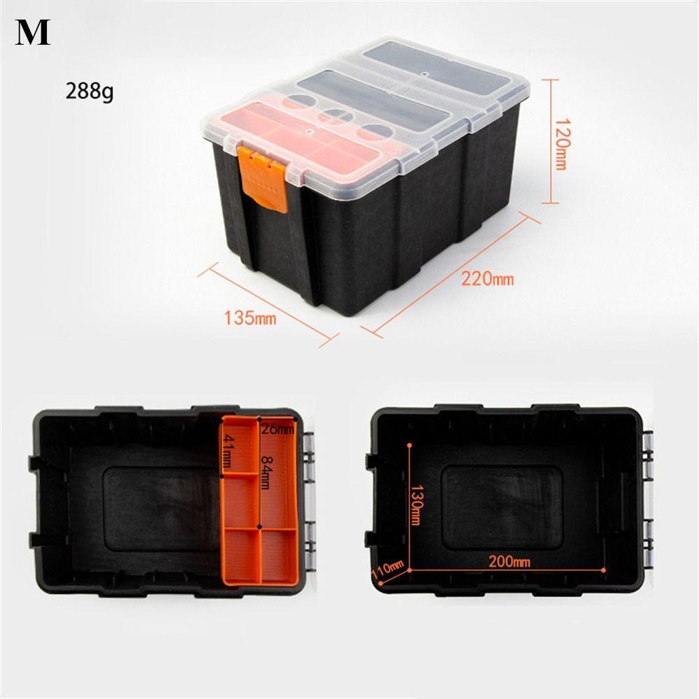 Hộp lưu trữ vít CHEESELY Hộp công cụ sửa chữa đa lưới tuốc nơ vít di động