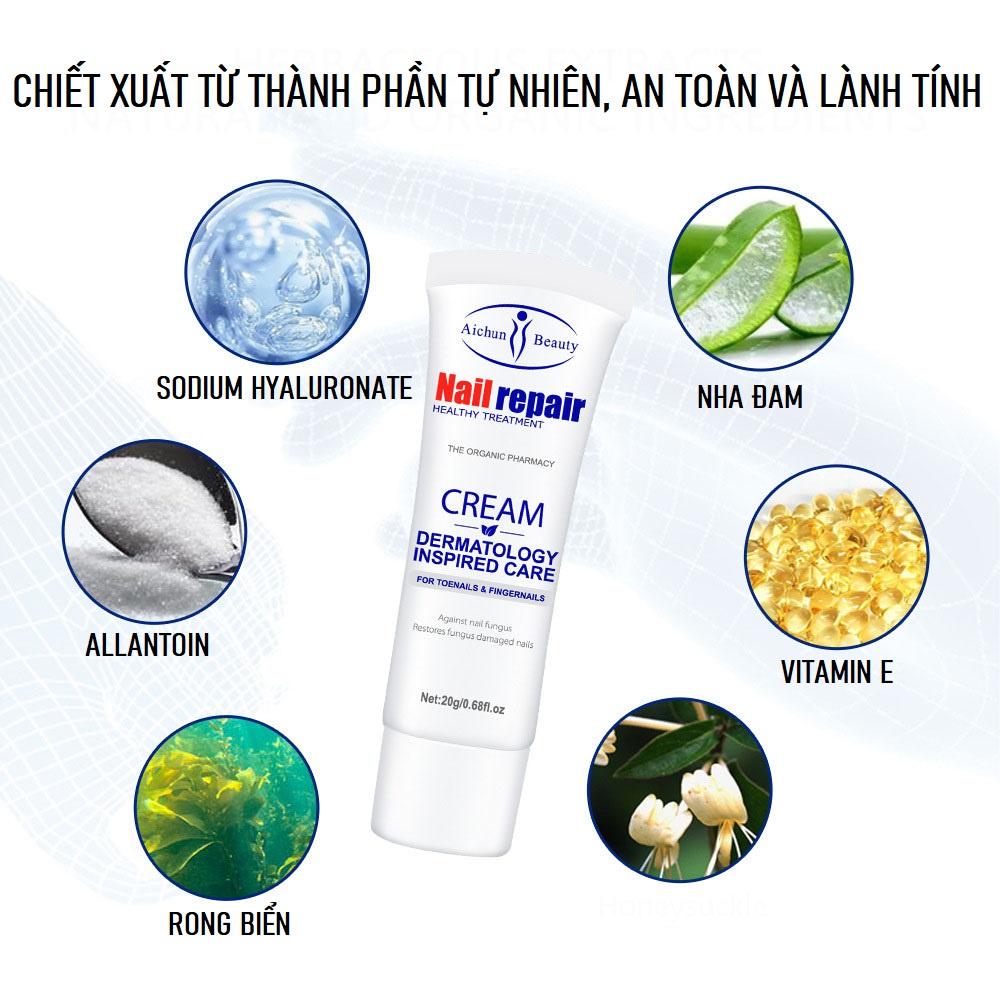 Tinh Chất Dưỡng Móng NAIL REPAIR Giúp Móng Dày Và Chắc Khỏe Hơn, Duy Trì Độ Bóng, Cải Thiện Màu Móng