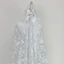Vải gạc đính cườm Ngọc trai Sequin thêu DIY Váy cưới Vải