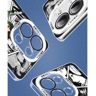 Ốp Điện Thoại TPU Mềm Trong Suốt Chống Sốc In Hình Anime Attack On Titan Cho iphone 11 12 Pro 6 6S 7 8 Plus X XS XR Max