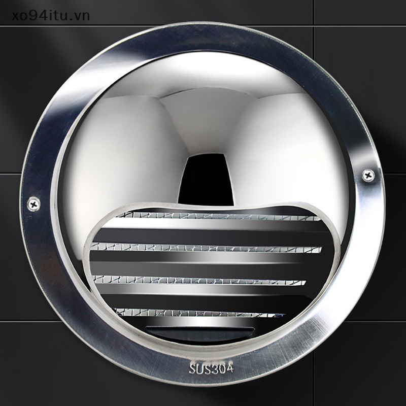 Nắp Đậy Lỗ Thông Gió Bằng Thép Không Gỉ Hình Tròn Cho Hệ Thống HVAC