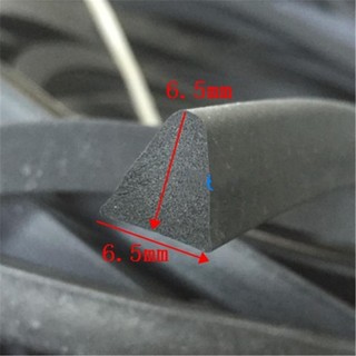5m triangle soft strip chống thấm nước cao su chống bụi chống va đập thanh bọt xốp cách âm thiết bị dải niêm phong dải