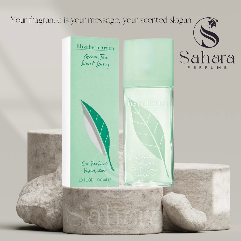 FULL BOX Green Tea EDP 100ml Nước hoa nữ Elizabeth Arden thơm mát cho  mùa hè Sahara Perfume