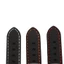 Dây đeo đồng hồ DELMER Chống nước Blcak Universal Men 20mm 22mm 24mm Đồng hồ thể thao Accs