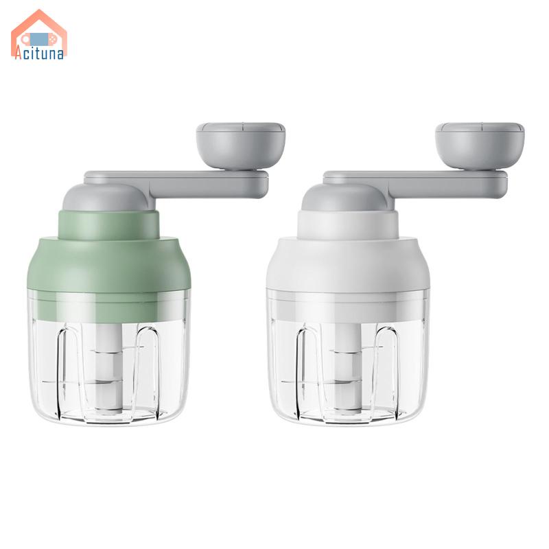 Máy Xay Thực Phẩm Quay Tay Máy Xay Thực Phẩm, Máy Xay Trộn Có Thể Tháo Rời Máy Xay Hạt Xay Thịt, Máy Cắt Rau Quả Cho Guacamole, Coleslaw, Nấu Ăn Ấn Độ