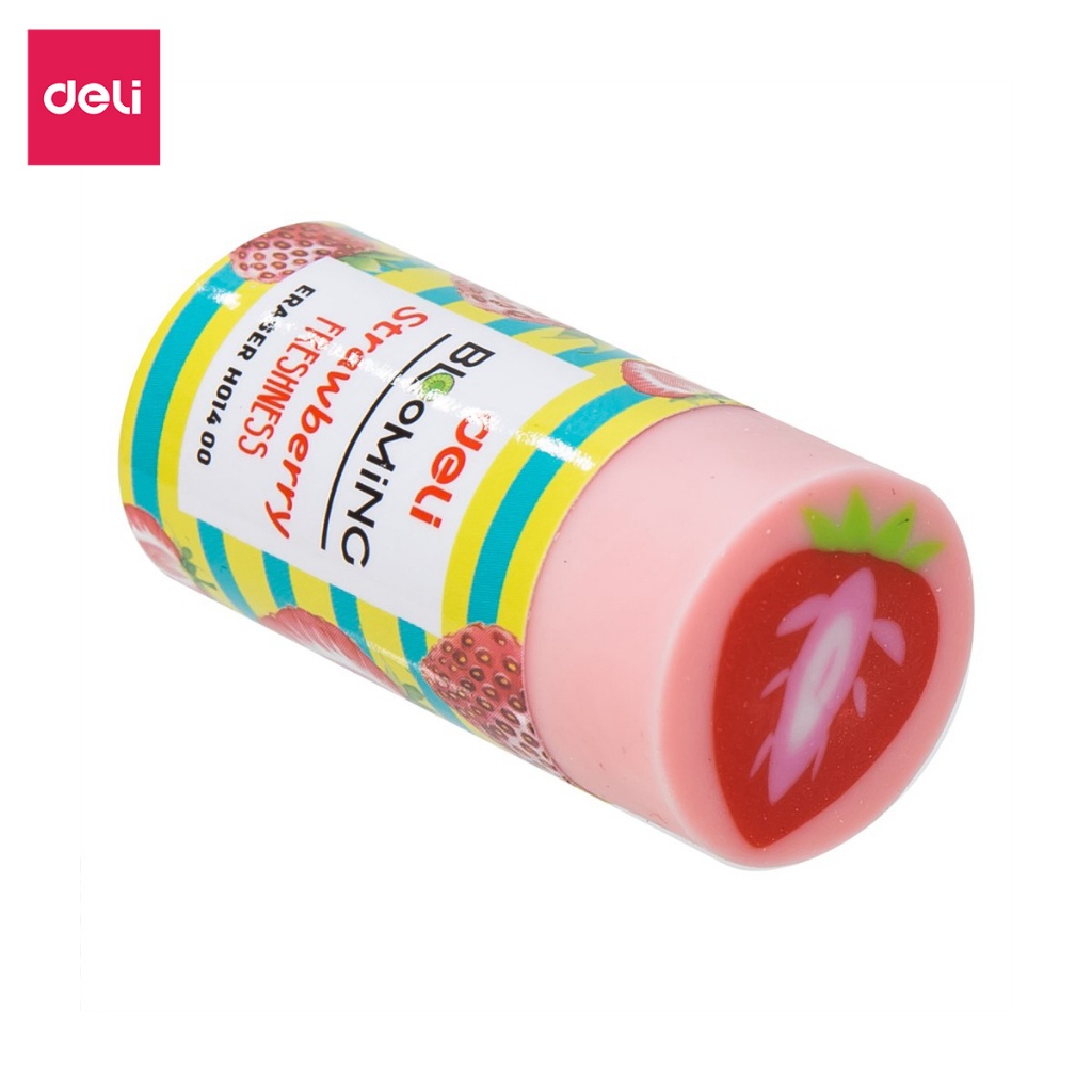 Product image Gôm Tẩy 2B Deli Hình Hoa Quả Dễ Thương Kiwi, Dâu, Chanh - Tẩy Sạch Ít Vụn Tẩy - Trẻ Nhỏ, Học Sinh 5