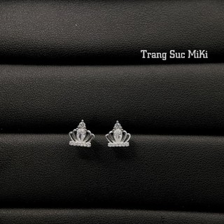 Bông tai vương miện nhỏ