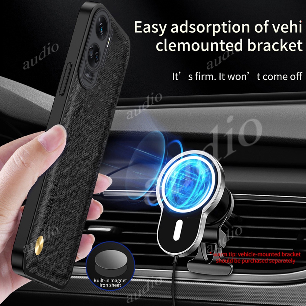 Kết cấu da pu hạt chéo vỏ điện thoại từ tính cho honor 90 lite pro 5g 90lite 90pro 2023 máy ảnh chống va đập fundas cho honor90 lite pro 5g car magnetic holder cover