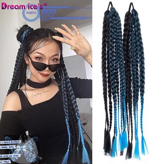 Tóc Giả Tết 8 Tết Dày Phong Cách Dancer HipHop (Giá 1 Bên) HaminStore
