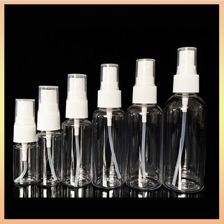 Bình Xịt Đựng Nước Hoa / Mỹ Phẩm Bằng Nhựa Trong Suốt Tiện Dụng Mang Đi Du Lịch