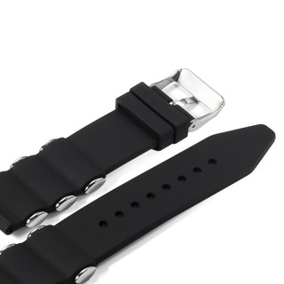 Dây Đeo Đồng Hồ Thể Thao Bằng Silicone Chống Nước 26mm 24mm 22mm Cho Nam