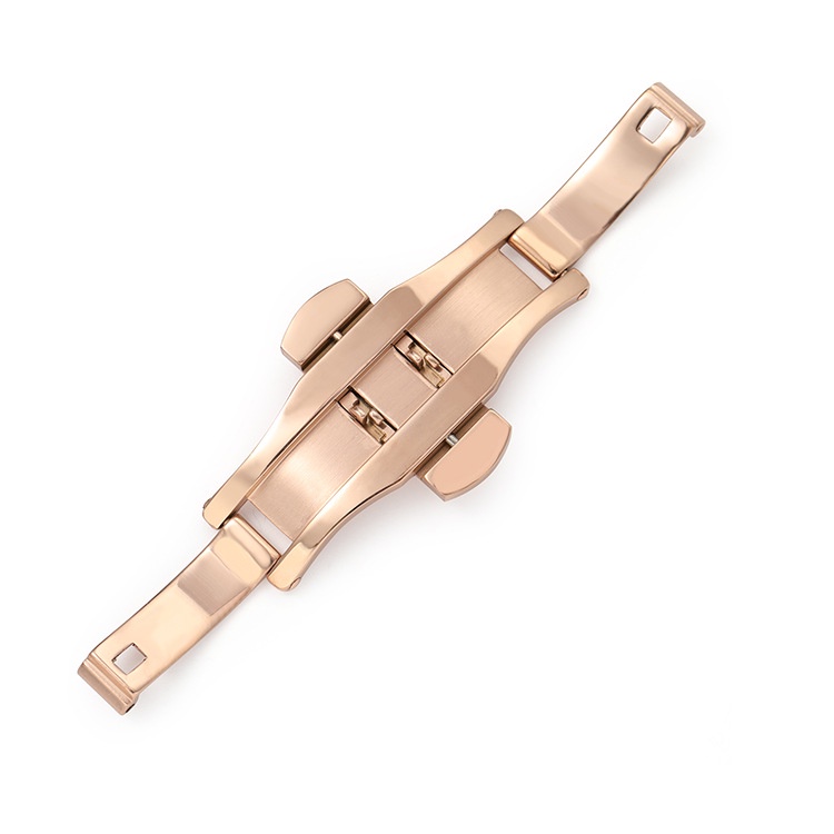 Khóa Bướm Bằng Thép Không Gỉ 304 5mm 6mm 15mm 17mm 21mm 23mm Chuyên Dụng Cho Đồng Hồ Đeo Tay