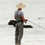ESSENCEH Mũ Rơm Di Động Nữ Tấm Che Lớn Chống Tia UV Vành Rộng Mũ Người Cá