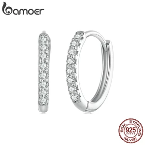 Bmoer Bông Tai Bạc 925 Đính Kim Cương Nhân Tạo mse022 100% mse022