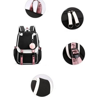 Ba Lô Cỡ Lớn Thoáng Khí In Họa Tiết Nhóm Nhạc BLACKPINK GT2 Thời Trang Cho Nam Và Nữ