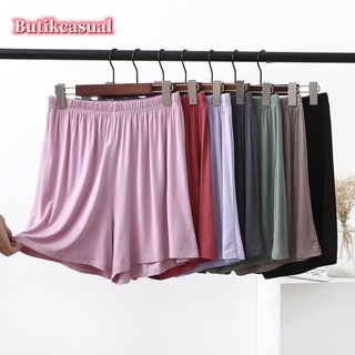 Hàng sẵn có Quần short Cotton Modal thời trang Quần short dáng rộng quần ngắn 40 100kg