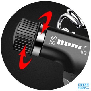Kìm Bóp Tay, Tập Cơ Tay, Dụng Cụ Tập Gym Tại Nhà Điều Chỉnh Lực Có Đếm 5 - 60kg TT13-KimTT