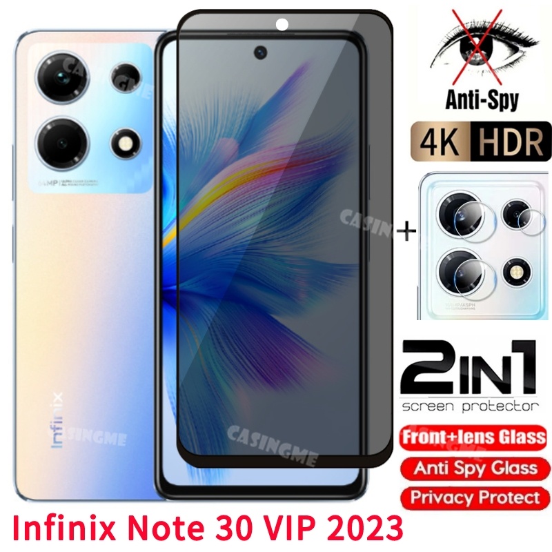 Kính Cường Lực Bảo Vệ Màn Hình Chống Nhìn Trộm Cho Infinix Note 30 VIP 2023 Infinix Note 30 30i Note30 Infinix Note30 VIP Note30VIP Pro 4G 5G