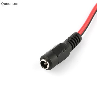 Queenten 5 Cái Nam + 5 Chiếc Nữ Jack Cáp Pigtail CCTV Bộ Chuyển Đổi Nguồn Cắm Kết Nối 12V 2.1x5.5mm QT