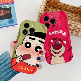 Ốp lưng iphone cạnh sóng shin lotso 6/6splus/7/7plus/8/8plus/x/xs/11/12/13/14/pro/max/plus/promax  REDHUNTER
