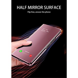Smart View Mirror Bao Da Từ Tính Samsung Galaxy Z Fold 7 Z Fold 5 Z Fold 6 Stand Flip Casing Full Coverage Vỏ Gấp
